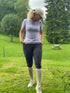 Hilde Half zip T-Shirt - Work of Equine 