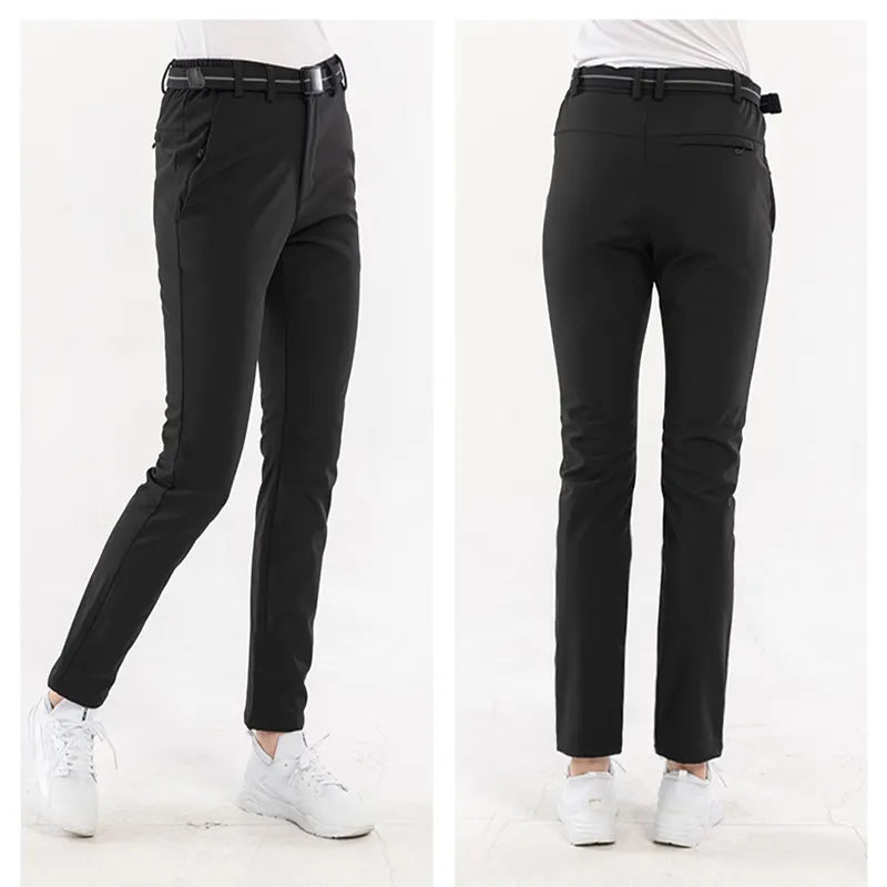 Vinterturbukse med fleecefôr og vannavvisende softshell – Perfekt for kalde eventyr! - Work of Equine 