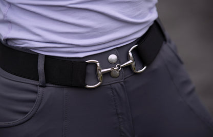Snaffle bit Belte Sort - Work of Equine 